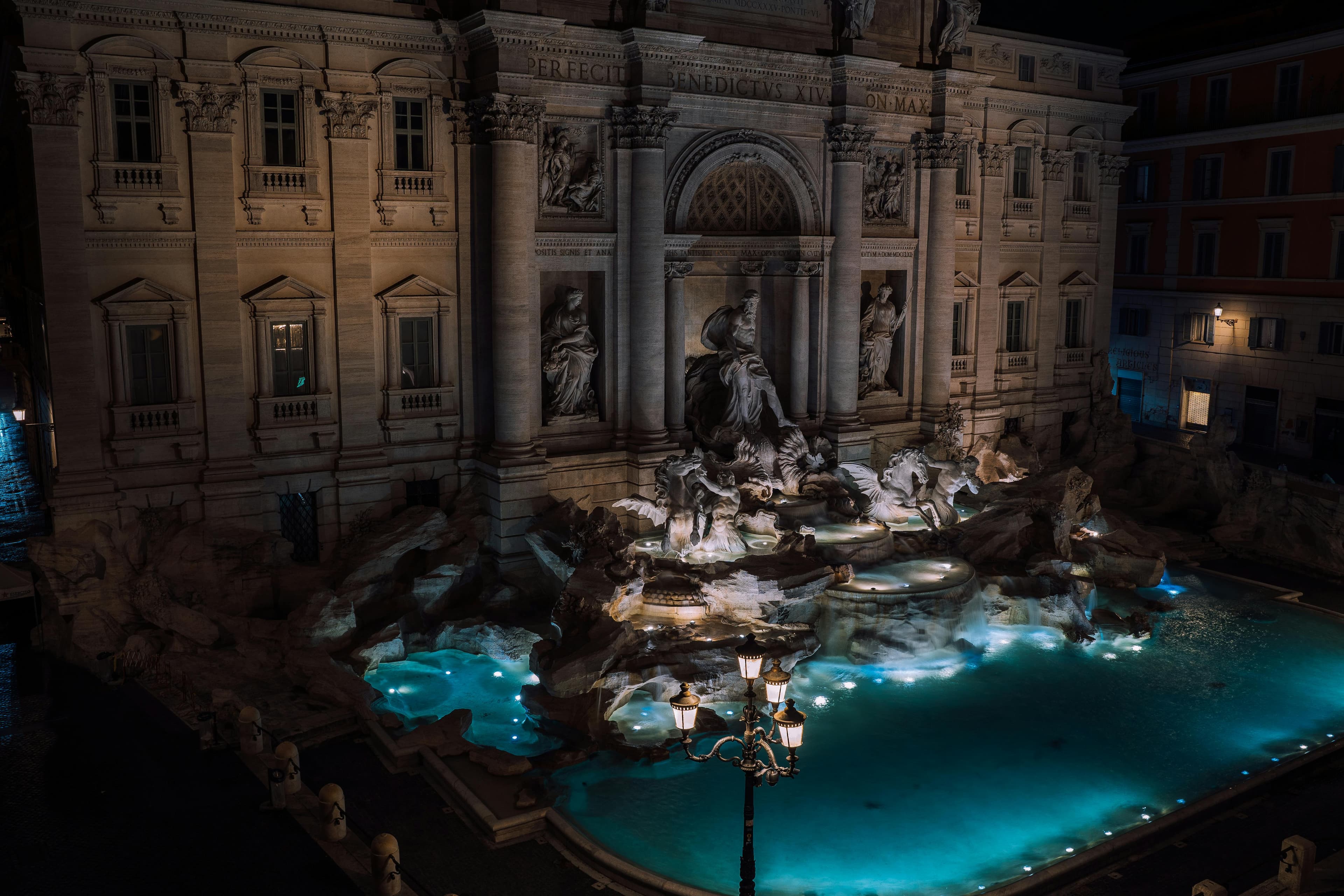Rome's Romantic Corner: Trevi Fountain
